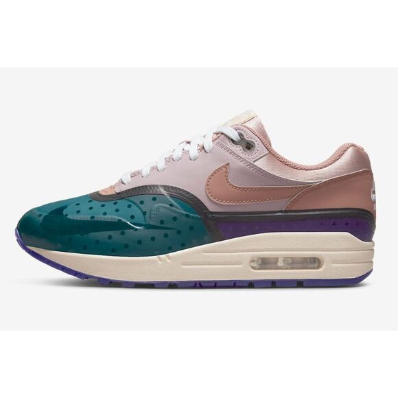 Nike Shoes - Nike Air Max 1 Premium Plum Fog/Fossil Rose DV2301-501 Women's